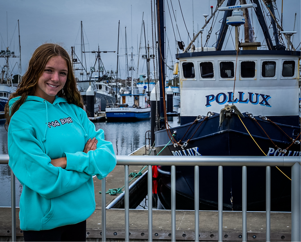 Anchor Way- Mint Heavy Weight Hoodie