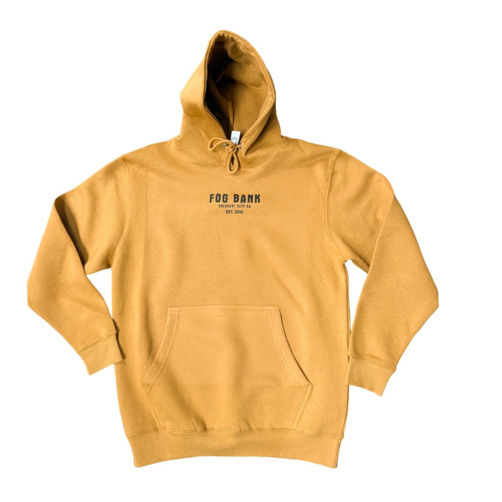 FB Siskiyou- Black/Saddle Brown Heavy Weight Hoodie