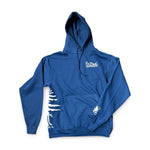 Fog Bank Del Norte Redwood- White/Neptune Blue Hoodie