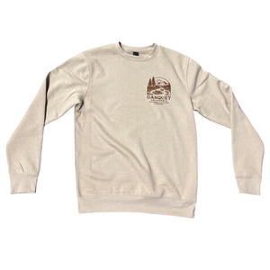 Fogbank "Gasquet Bound" Tan Crew Neck