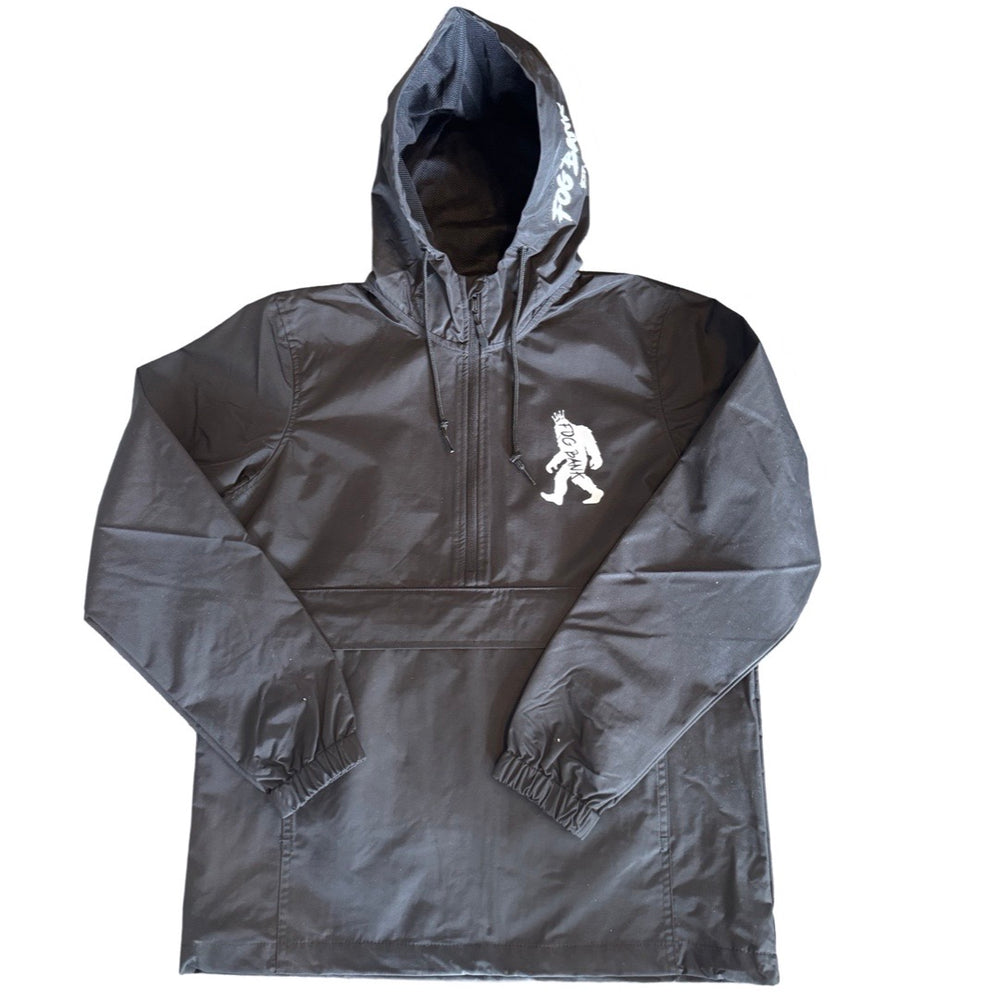 King Bf Drizzle Half Zip -Black