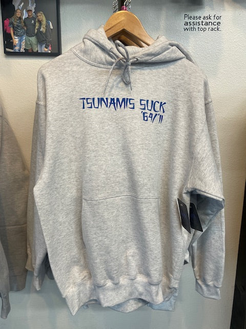 Tsunami Suck- Blue/Ash Grey Hoodie
