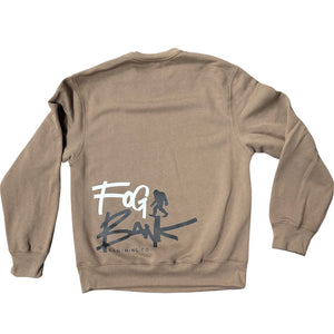 Fog Bank Tagged Crew Neck - Brown