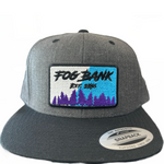Fog Bank Trees Patch Hat- Grey/Black