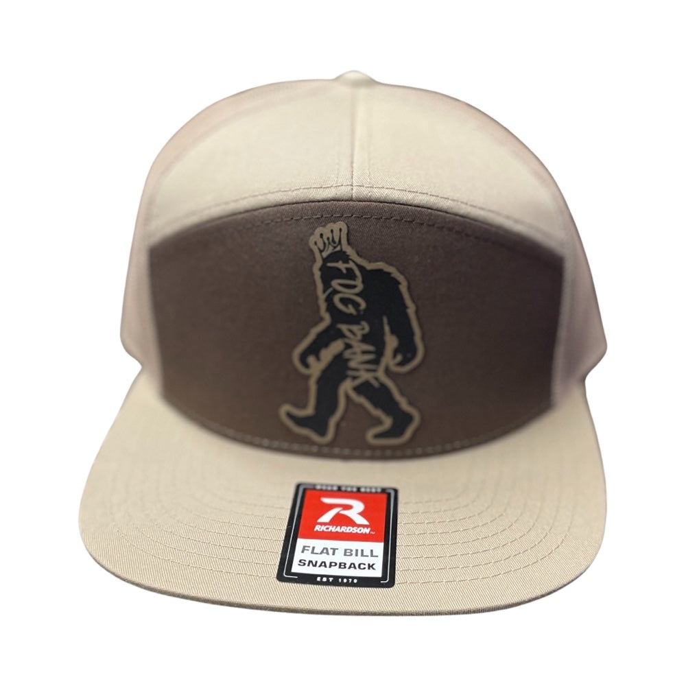 Fog Bank King BF Tan-Brown Snapback Hat
