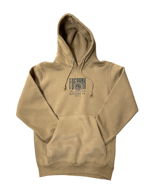 Fogbank Solist Del Norte Co Version Black/Coyote Brown Heavy Weight Hoodie