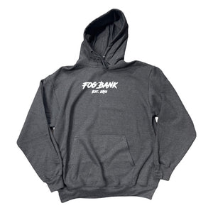 Fog Bank Bigfoot Jordan Hoodie White/Dark Charcoal Grey