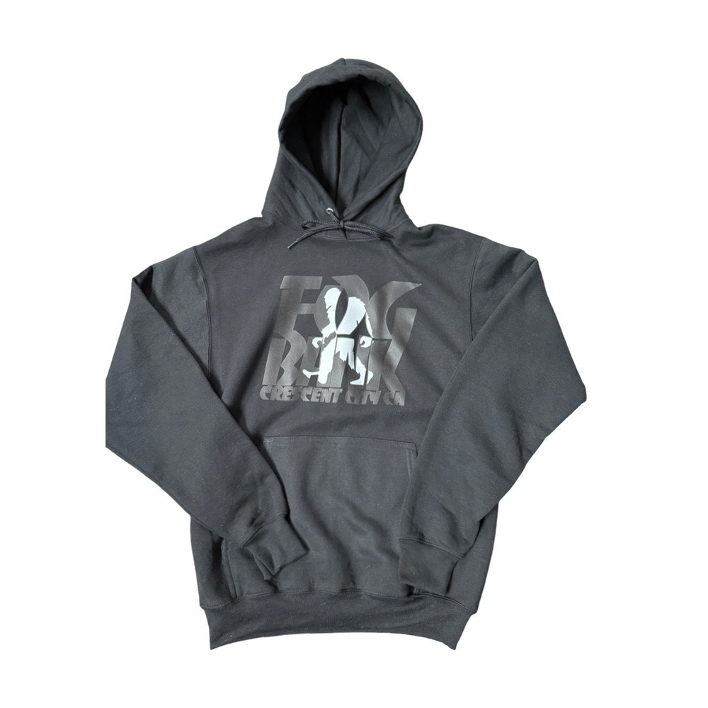 Bigfoot CC- Grey/Black/Black Hoodie