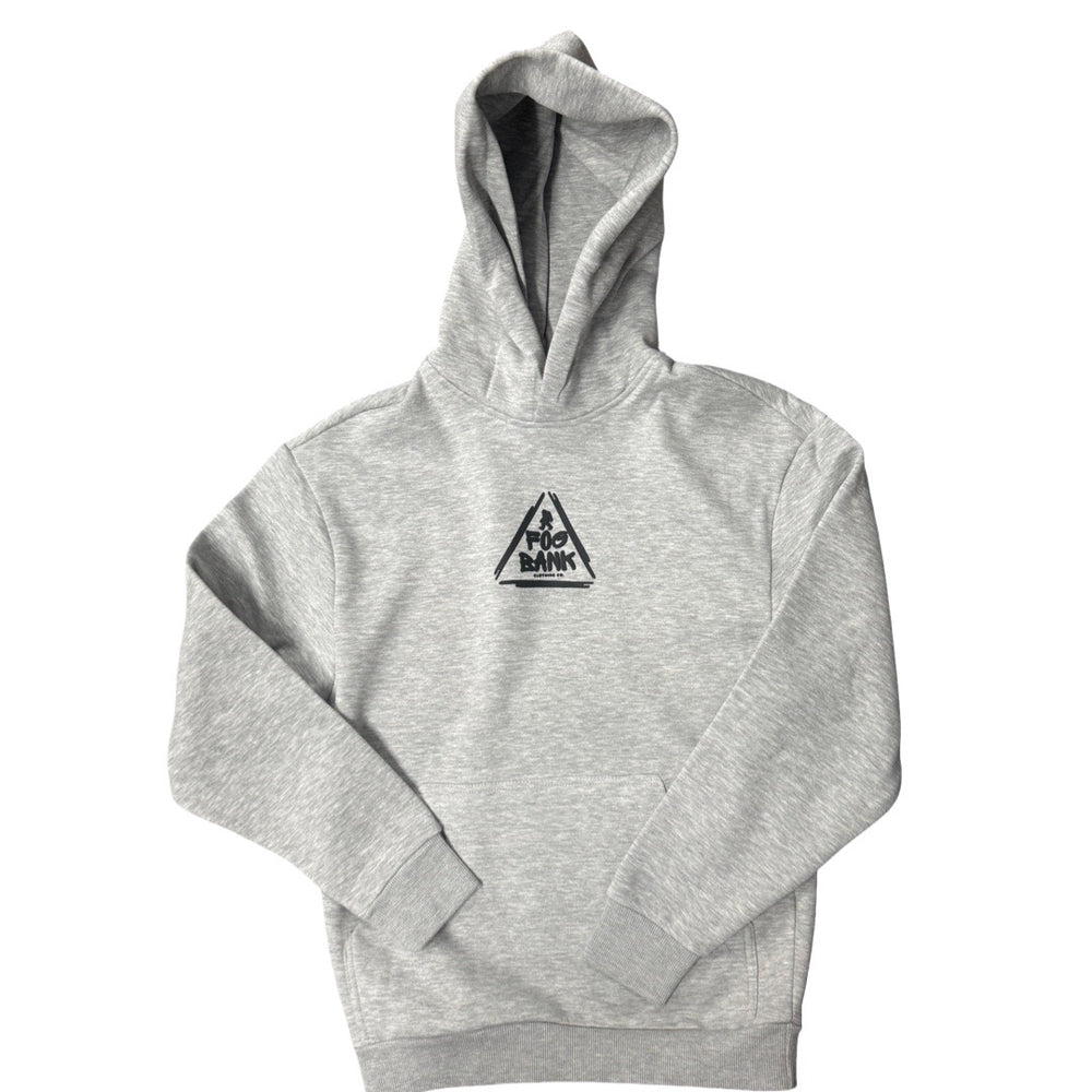 Fog Bank Delta Hoodie - Heather Grey