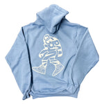 Fog Bank Bigfoot Jordan Hoodie White/Carolina Blue