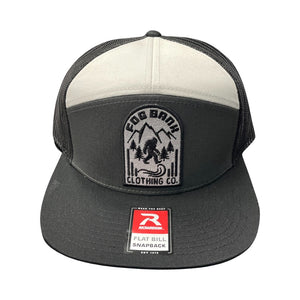 BF Roam Black/Grey/White Mesh Snapback Hat
