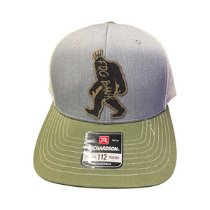 Fog Bank King BF Green/Gray/ Cream Snapback Hat