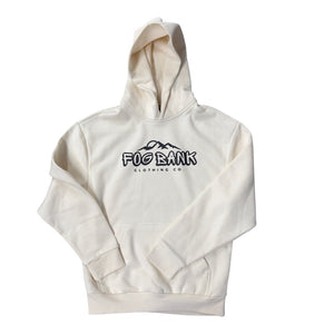 Fog Bank Elevated Hoodie- Bone White