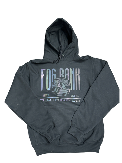 Fogbank Solist- Rainbow Reflective/ Black Hoodie