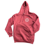 FB Circle- Maroon/White Hoodie