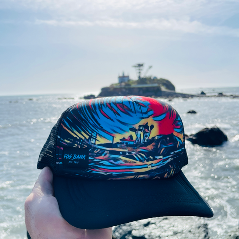 FB Battery Point Lighthouse Trucker Hat.