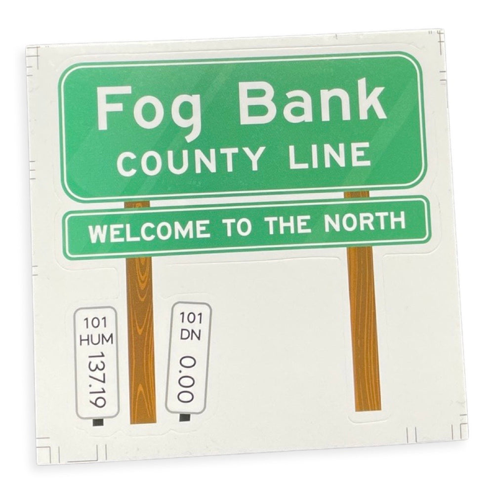 Fog Bank County Line Decal