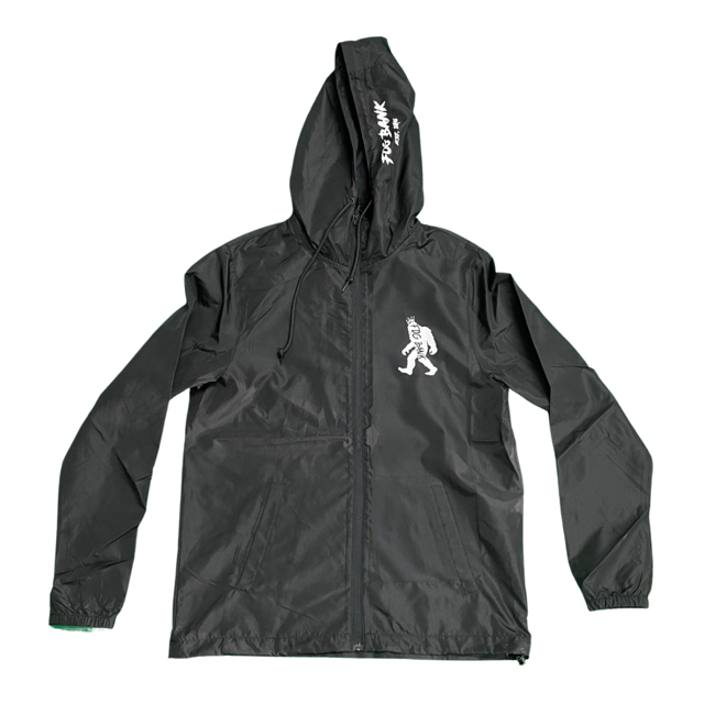 King BF Windbreaker - Full Zip- Black/White