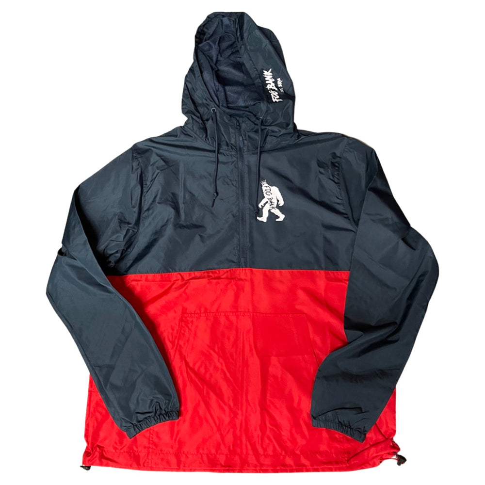 King BF Windbreaker Red, White, and Blue