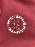 FB Circle- Maroon/White Hoodie
