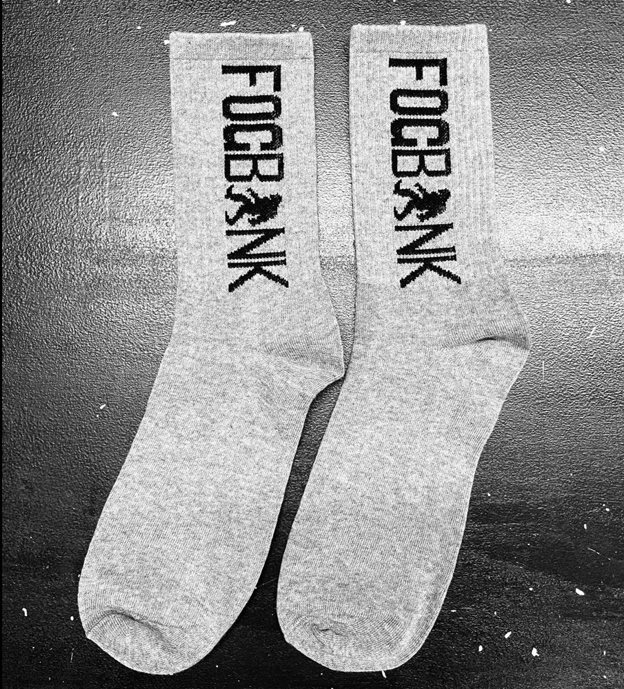Fog Bank Spine Socks -Gray