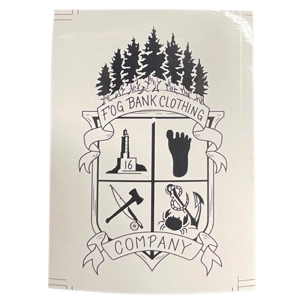 Lester Crest Sticker Crest Sticker